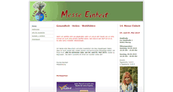 Desktop Screenshot of messe-einheit.de